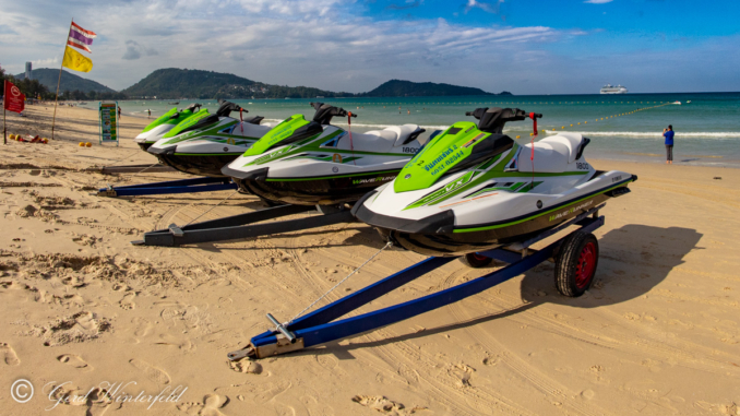 Jetski am Patong Beach auf Phuket