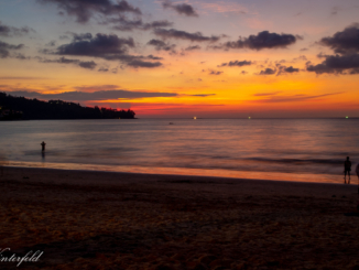 Sunset am Kamala Beach, Phuket